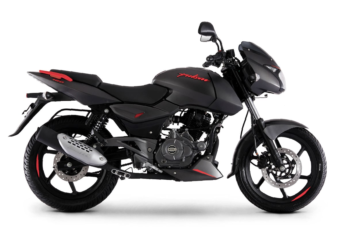 Мотоцикл Bajaj Pulsar 180, черно-красный