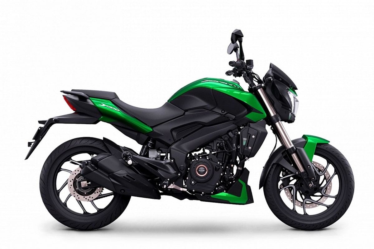 Мотоцикл Bajaj Dominar 400 DTS-I, зеленый